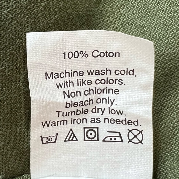 MADEWELL Army Olive Green Zip Up Military Fleet Utility Jacket - Size Small - Picture 12 of 13